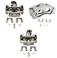 Front and Rear Brake Caliper, 4-Wheel Set