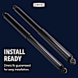 Front, Driver and Passenger Side Shocks, Except Handling Package, Except Taxi Package, without Performance Package