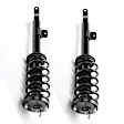 Front, Driver and Passenger Side Fully Loaded Strut, RWD
