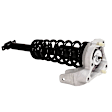 Front and Rear, Driver and Passenger Side Shock and Fully Loaded Strut, For Models with FE1 Soft Ride Suspension