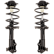 Front, Driver and Passenger Side Fully Loaded Strut, FWD