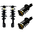 Front and Rear, Driver and Passenger Side Fully Loaded Strut