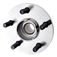 4-Wheel Set Front and Rear, Driver and Passenger Side Wheel Hubs, Front - Without Bearing; Rear - With Bearing