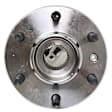 Front and Rear, Driver and Passenger Side Wheel Hub, 6 Lugs, With Bearing, With Sensor, FWD