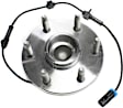 Front, Driver and Passenger Side Wheel Hub, 6 Lugs, With Bearing, With Sensor, RWD, 4.3L, 6Cyl