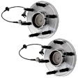 2012 Chevrolet Tahoe - Front, Driver and Passenger Side Wheel Hub, RWD, 6 Lugs, With Bearing, With Sensor