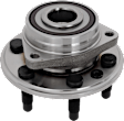 Front and Rear, Driver and Passenger Side Wheel Hub, 6 Lugs, With Bearing
