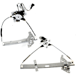 Front and Rear, Passenger Side Window Regulators, Power, With Motor
