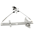 Front and Rear, Passenger Side Window Regulators, Power, With Motor