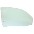 Front, Driver and Passenger Side Door Glasses, Green Tint, 2-Door, Coupe, Replaces NAGS No. DD10870 GTNN, DD10871 GTNN