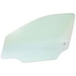 Front, Driver and Passenger Side Door Glasses, Green Tint, 4-Door, Sedan, Replaces NAGS No. DD10875 GTNN, DD10876 GTNN