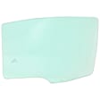 Rear, Driver and Passenger Side Door Glasses, Green Tint, 4-Door, Sedan, Replaces NAGS No. DD11481 GTNN, DD11482 GTNN