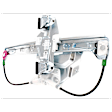 Rear, Driver and Passenger Side Power Window Regulator, Without Motor