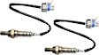 After Catalytic Converter, Driver and Passenger Side Oxygen Sensors, 4-wire