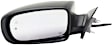 Driver and Passenger Side Mirrors, Power Adjust, Manual Folding, Heated, Paintable, In-housing Signal Light, With memory, With Puddle Light, No Auto-Dimming, With Blind Spot Detection in Glass