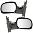 Driver and Passenger Side Mirrors, Manual Adjust, Manual Folding, Non-Heated, Paintable, No Signal Light, No Memory, No Puddle Light, No Auto-Dimming, No Blind Spot Feature