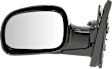 Driver and Passenger Side Mirrors, Manual Adjust, Manual Folding, Non-Heated, Paintable, No Signal Light, No Memory, No Puddle Light, No Auto-Dimming, No Blind Spot Feature