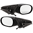 Driver and Passenger Side Mirrors, Power Adjust, Non-Folding, Non-Heated, Textured Black, No Signal Light, No Memory, No Puddle Light, No Auto-Dimming, No Blind Spot Feature