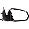 Sedan Driver and Passenger Side Mirror, Power Adjust, Non-Heated, Non-Folding, Paintable, No Signal Light, No Memory, No Puddle Light, No Auto-Dim, No Blind Spot Feature