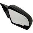 Driver and Passenger Side Non-Towing Mirrors, Power Adjust, Non-Folding, Heated, Paintable, No Signal Light, No Memory, No Puddle Light, No Auto-Dimming, No Blind Spot Feature