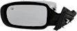 Driver and Passenger Side Mirrors, Power Adjust, Manual Folding, Heated, Chrome, No Signal Light, No Memory, No Puddle Light, No Auto-Dimming, No Blind Spot Feature, Convertible