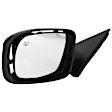 Convertible Driver and Passenger Side Mirror, Power Adjust, Heated, Manual Folding, Paintable, No Signal Light, No Memory, No Puddle Light, No Auto-Dim, No Blind Spot Feature