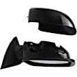 Sedan Driver and Passenger Side Mirror, Power Adjust, Heated, Manual Folding, Paintable, No Signal Light, No Memory, No Puddle Light, No Auto-Dimming, No Blind Spot Feature