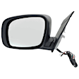 Driver and Passenger Side Mirror, Power Adjust, Heated, Power Folding, Chrome, In-housing Signal Light, Driver Side - With Memory; Passenger Side - No Memory, No Puddle Light, No Auto-Dim