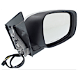 Driver and Passenger Side Mirror, Power Adjust, Heated, Power Folding, Chrome, In-housing Signal Light, Driver Side - With Memory; Passenger Side - No Memory, No Puddle Light, No Auto-Dim