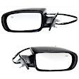 Driver and Passenger Side Mirrors, Power Adjust, Manual Folding, Heated, Paintable, No Signal Light, With memory, No Puddle Light, No Auto-Dimming, No Blind Spot Feature