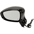 Driver and Passenger Side Mirrors, Power Adjust, Manual Folding, Heated, Paintable, No Signal Light, No Memory, No Puddle Light, No Auto-Dimming, No Blind Spot Feature