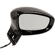 Driver and Passenger Side Mirrors, Power Adjust, Manual Folding, Heated, Paintable, No Signal Light, No Memory, No Puddle Light, No Auto-Dimming, No Blind Spot Feature