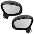 Driver and Passenger Side Mirrors, Power Adjust, Manual Folding, Heated, Paintable, No Signal Light, No Memory, No Puddle Light, No Auto-Dimming, No Blind Spot Feature