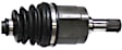 Front, Driver and Passenger Side Axle Assembly, 1.8L Engine, Automatic Transmission