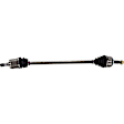 Front, Driver and Passenger Side Axle Assembly, 1.8L Engine, Automatic Transmission