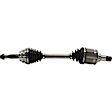 2007 Scion tC - Front, Driver and Passenger Side Axle Assembly, New, 2.4L 4Cyl