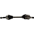 2007 Scion tC - Front, Driver and Passenger Side Axle Assembly, New, 2.4L 4Cyl