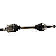 2007 Scion tC - Front, Driver and Passenger Side Axle Assembly, New, 2.4L 4Cyl