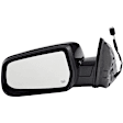 Driver and Passenger Side Mirror, Power Adjust, Heated, Manual Folding, Paintable, No Signal Light, No Memory, No Puddle Light, No Auto-Dim, No Blind Spot Feature