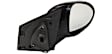 Driver and Passenger Side Mirrors, Power Adjust, Manual Folding, Heated, Paintable, No Signal Light, No Memory, No Puddle Light, No Auto-Dimming, No Blind Spot Feature