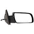 Driver and Passenger Side Mirrors, Power Adjust, Manual Folding, Non-Heated, Paintable, No Signal Light, No Memory, No Puddle Light, No Auto-Dimming, No Blind Spot Feature