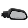 Driver and Passenger Side Mirrors, Power Adjust, Non-Folding, Non-Heated, Paintable, No Signal Light, No Memory, No Puddle Light, No Auto-Dimming, No Blind Spot Feature