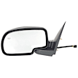 Driver and Passenger Side Mirror, Power Adjust, Heated, Manual Folding, Paintable, No Signal Light, No Memory, No Puddle Light, No Auto-Dim, No Blind Spot Feature