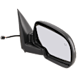 Driver and Passenger Side Mirror, Power Adjust, Heated, Manual Folding, Paintable, No Signal Light, No Memory, No Puddle Light, No Auto-Dim, No Blind Spot Feature