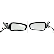 Driver and Passenger Side Mirrors, Power Adjust, Non-Folding, Heated, Paintable, No Signal Light, No Memory, No Puddle Light, No Auto-Dimming, No Blind Spot Feature