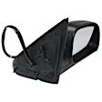 2004 Buick Rainier - Driver and Passenger Side Mirror, Without Memory, Power Adjust, Heated, Textured Black, Manual Folding, In-housing Signal Light, No Blind Spot Feature, With Memory, No Puddle Light, No Auto-Dimming