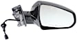 Driver and Passenger Side Mirrors, Power Adjust, Manual Folding, Heated, Paintable, No Signal Light, No Memory, No Puddle Light, No Auto-Dimming, No Blind Spot Feature