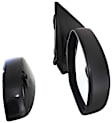 Driver and Passenger Side Mirror, Power Adjust, Heated, Manual Folding, With 1 Paintable and 1 Textured Black Cap, In-glass Signal Light, No Memory, No Puddle Light, No Auto-Dim