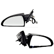 Driver and Passenger Side Mirrors, Power Adjust, Non-Folding, Non-Heated, Paintable, No Signal Light, No Memory, No Puddle Light, No Auto-Dimming, No Blind Spot Feature