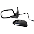 Driver and Passenger Side Mirror, Power Adjust, Heated, Power Folding, Paintable, In-glass Signal Light, LH - No Memory, Puddle Light, and Auto-Dimming; RH - w/ Memory, Puddle Light, and Auto-Dimming
